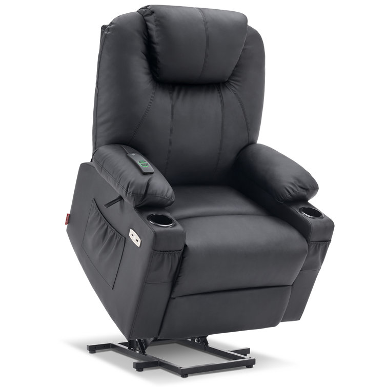 Lift assist standard power reclining full body massage chair three posts upholstery new arrivals